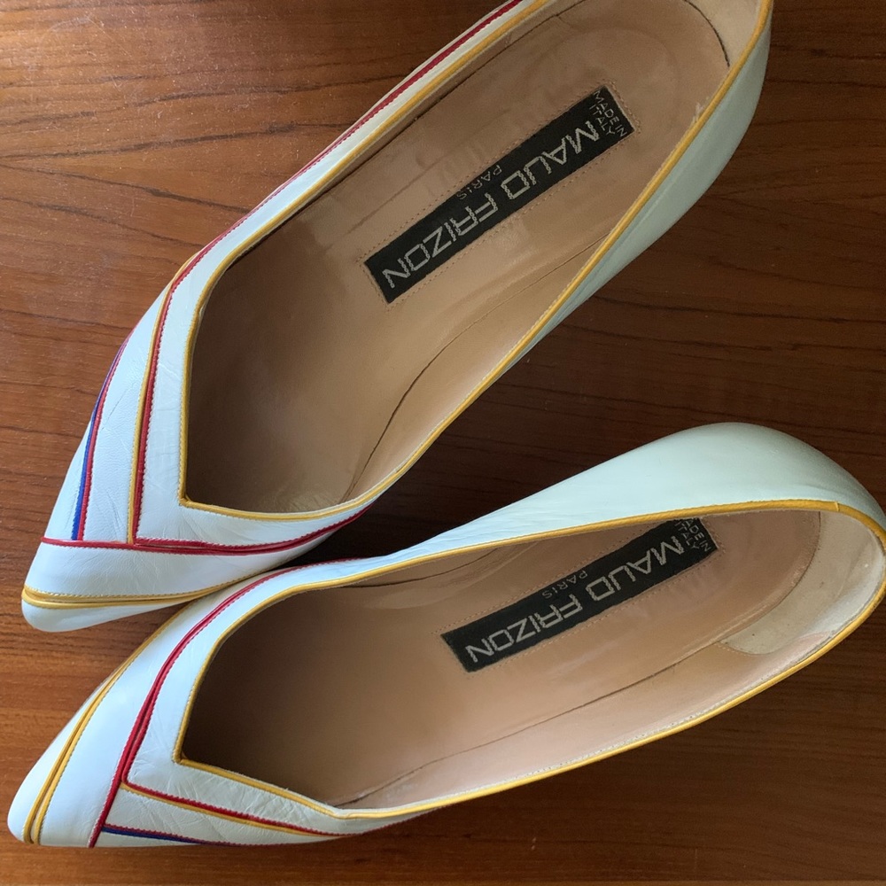 EUC Vtg Maud Frizon Kitten Heels Size 37 (US 6)